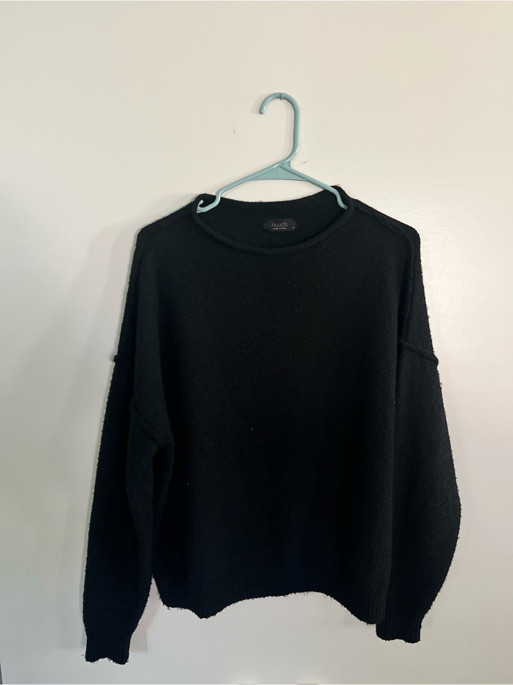 Nuuds - cozy knit mock neck sweater